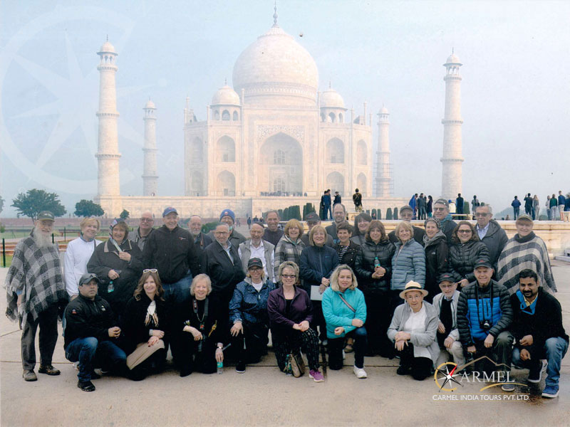 Indian Sojourn Agra off board experience at taj mahal